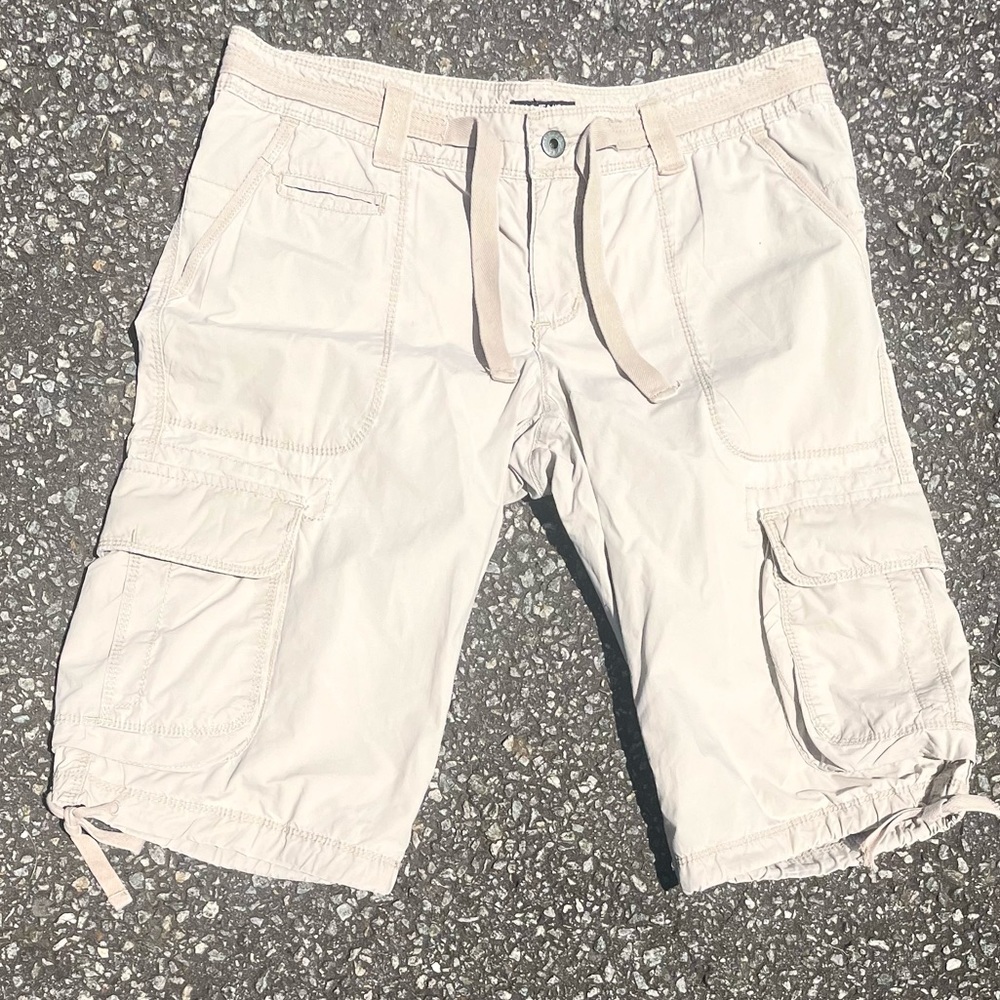 Polo Ralph Lauren Cargo Khaki Y2K Vintage Shorts women’s 8 utility street wear
